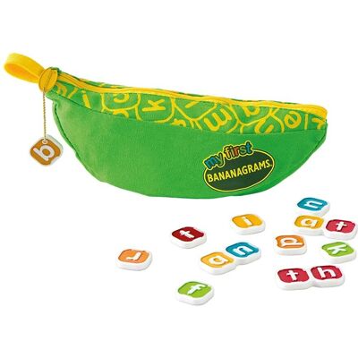 Asmodee Mein Erster BANANAGRAMS - Pädagogisches Familienspiel für Kinder ab 4 Jahre Asmodee Mein Erster BANANAGRAMS - Pädagogisches Familienspiel für Kinder ab 4 Jahre