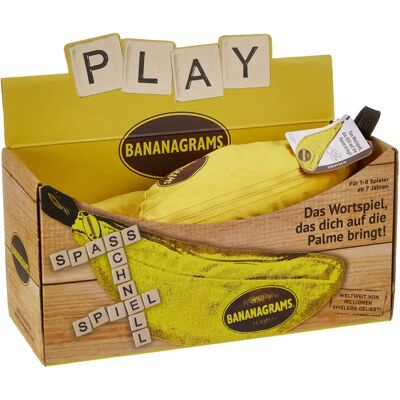 Asmodee Bananagrams - Jeu de mots rapide pour 1-8 joueurs - Jeu de société Asmodee Bananagrams - Jeu de mots rapide pour 1-8 joueurs - Jeu de société