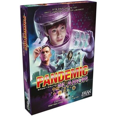 Z-Man Games ZMND0017 - Pandemie: Im Labor, Erweiterung - Gesellschaftsspiel Z-Man Games ZMND0017 - Pandemie: Im Labor, Erweiterung - Gesellschaftsspiel
