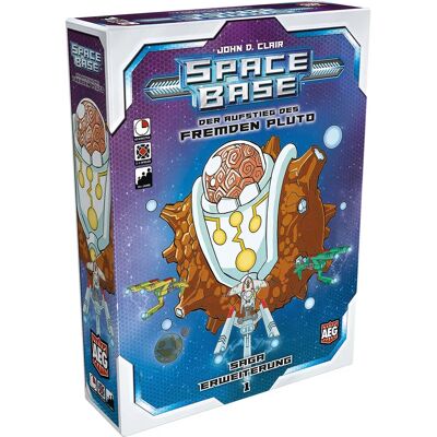 Asmodée Space Base - La montée de l'Étranger Pluton - Jeu de société stratégique - Publicité Asmodée Space Base - La montée de l'Étranger Pluton - Jeu de société stratégique - Publicité