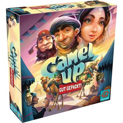 Asmodée Camel Up - Gut gepackt! Strategiespiel für 3-5 Spieler Asmodée Camel Up - Gut gepackt! Strategiespiel für 3-5 Spieler
