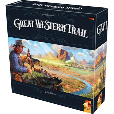 Eggert Spiele Great Western Trail - Tweede Editie - 29,6 x 7,2 x 29,6 cm - Bordspel Eggert Spiele Great Western Trail - Tweede Editie - 29,6 x 7,2 x 29,6 cm - Bordspel