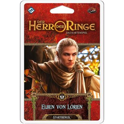 Fantasy Flight Games - El Señor de los Anillos: LCG - Deck de inicio Elfos de Lórien - Juego de cartas Fantasy Flight Games - El Señor de los Anillos: LCG - Deck de inicio Elfos de Lórien - Juego de cartas
