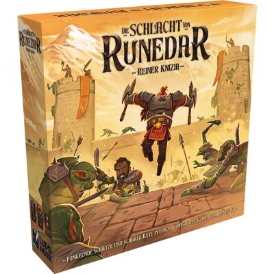 Ludonova LUND0012 - Die Schlacht von Runedar - Brettspiel, 1-4 Spieler, ab 10 Jahren Ludonova LUND0012 - Die Schlacht von Runedar - Brettspiel, 1-4 Spieler, ab 10 Jahren