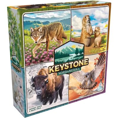 Asmodée RGAD0001 - Keystone Nordamerika - Gesellschaftsspiel Asmodée RGAD0001 - Keystone Nordamerika - Gesellschaftsspiel