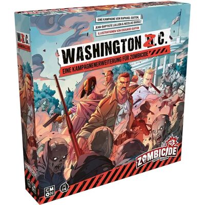 Cmon Zombicide 2. Editie - Campagne Washington D.C. - Bordspel Cmon Zombicide 2. Editie - Campagne Washington D.C. - Bordspel