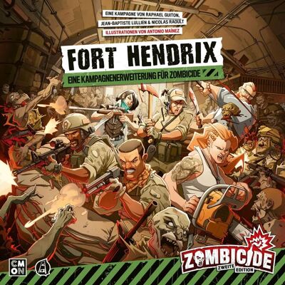 Cmon CMND1219 - Zombicide 2. Edition: Fort Hendrix Cmon CMND1219 - Zombicide 2. Edition: Fort Hendrix