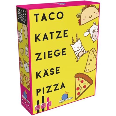 Blue Orange - Taco Katze Ziege Käse Pizza - Reaktionsspiel Blue Orange - Taco Katze Ziege Käse Pizza - Reaktionsspiel