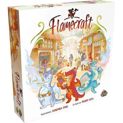 Asmodee Flamecraft - Jeu de société, Multicolore Asmodee Flamecraft - Jeu de société, Multicolore