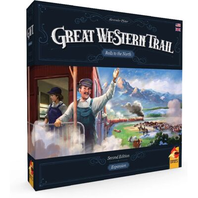 Eggertspiele - Great Western Trail - Rails to the North 2. Edition -29.2 x 4.5 x 29.2 cm Eggertspiele - Great Western Trail - Rails to the North 2. Edition -29.2 x 4.5 x 29.2 cm