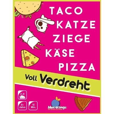 Blue Orange - Taco Katze Ziege Käse Pizza Voll Verdreht - Party Kaartspel Blue Orange - Taco Katze Ziege Käse Pizza Voll Verdreht - Party Kaartspel