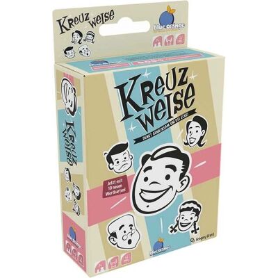 Blue Orange BLOD0105 - Kreuzweise - Kartenspiel - Für 2-6 Spieler - Ab 7 Jahren Blue Orange BLOD0105 - Kreuzweise - Kartenspiel - Für 2-6 Spieler - Ab 7 Jahren