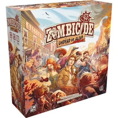 Asmodée Zombicide Undead or Alive - Jeu de société - Publicité Asmodée Zombicide Undead or Alive - Jeu de société - Publicité