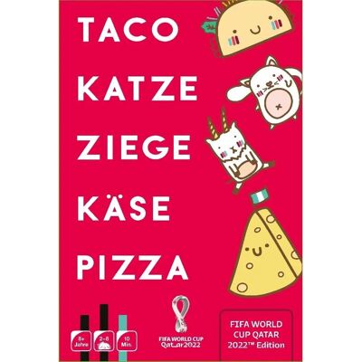 Blue Orange Taco Katze Ziege Käse Pizza - FIFA Edition - Brettspiel Blue Orange Taco Katze Ziege Käse Pizza - FIFA Edition - Brettspiel