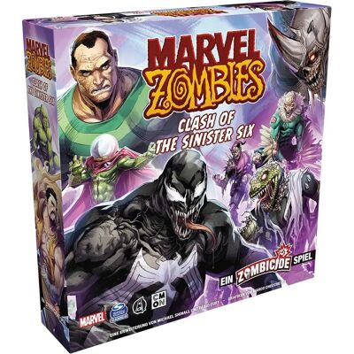 Cmon CMND1250 - Marvel Zombies - Clash of the Sinister Six - Board Game Cmon CMND1250 - Marvel Zombies - Clash of the Sinister Six - Board Game