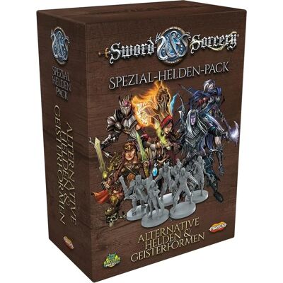 Ares Games - Sword & Sorcery - Ancient Chronicles Alternate Hero and Ghost Souls Set - Tábla Játék Bővítés Ares Games - Sword & Sorcery - Ancient Chronicles Alternate Hero and Ghost Souls Set - Tábla Játék Bővítés