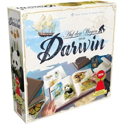 Gigamic Auf den Wegen von Darwin - Rodzinowa gra planszowa - Nominacja na Gry Roku 2024 Gigamic Auf den Wegen von Darwin - Rodzinowa gra planszowa - Nominacja na Gry Roku 2024