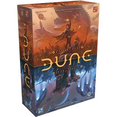 Cmon Dune - Krieg om Arrakis - Strategie Bordspel Cmon Dune - Krieg om Arrakis - Strategie Bordspel