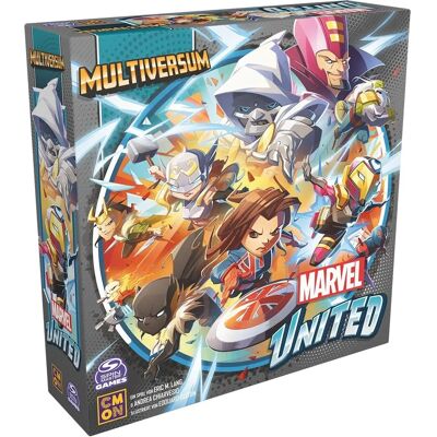 CMON Marvel United Multiversum Strategiespiel - Marvel Charaktere & Kooperatives Spiel CMON Marvel United Multiversum Strategiespiel - Marvel Charaktere & Kooperatives Spiel