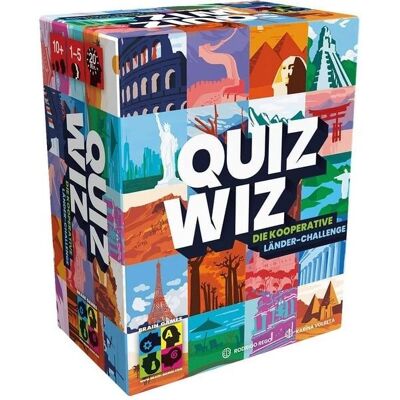 Brain Games QuizWiz - Kartenspiel für 1-5 Spieler - Ab 10 Jahren - 220 Karten Brain Games QuizWiz - Kartenspiel für 1-5 Spieler - Ab 10 Jahren - 220 Karten