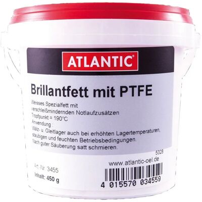 Atlantic Hochleistungsfett mit PTFE 450 g Eimer - Schmiermittel Atlantic Hochleistungsfett mit PTFE 450 g Eimer - Schmiermittel