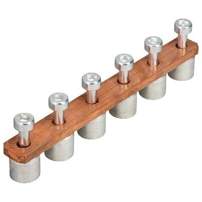 Wieland Electric VB WKN 70-6 Jumperbalk - 6-polig - 10 stuks Wieland Electric VB WKN 70-6 Jumperbalk - 6-polig - 10 stuks