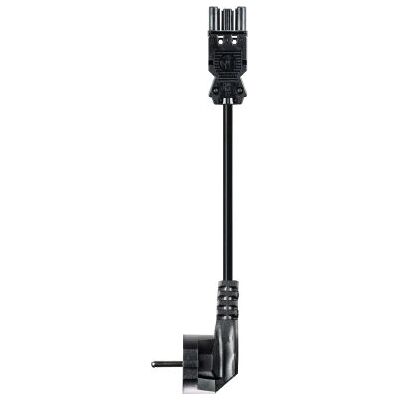 Wieland Electric 92.232.1007.1 Stromkabel - Schwarz - 1 m - Stecker F Wieland Electric 92.232.1007.1 Stromkabel - Schwarz - 1 m - Stecker F