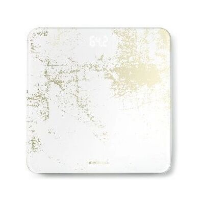 Báscula Personal Medisana PS436 - Rectángulo - Dorado - Blanco Báscula Personal Medisana PS436 - Rectángulo - Dorado - Blanco