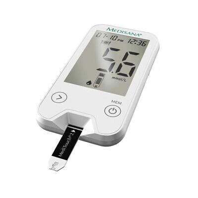 Medisana Meditouch 2 Blutzuckermessgerät - Präzise, Kompakt, USB Medisana Meditouch 2 Blutzuckermessgerät - Präzise, Kompakt, USB