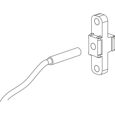 GU - HS Verschlussüberwachung Schema A - Marron - Capteur de porte - Publicité GU - HS Verschlussüberwachung Schema A - Marron - Capteur de porte - Publicité