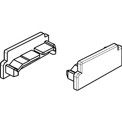 GU - P1634 - Silber - Kunststoff - Door hardware GU - P1634 - Silber - Kunststoff - Door hardware