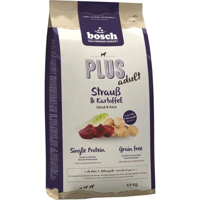 Bosch Plus Adult Struś & Ziemniak - Karma dla psa Bosch Plus Adult Struś & Ziemniak - Karma dla psa