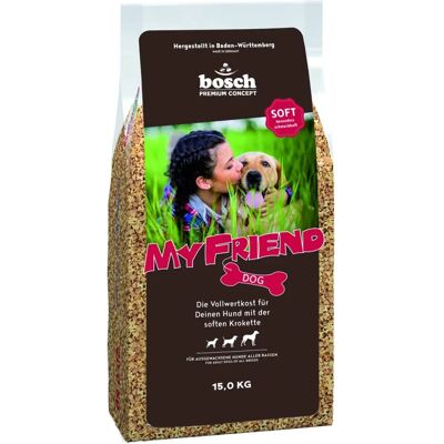 My Friend Croquettes Souples - Nourriture équilibrée pour chiens - Publicité My Friend Croquettes Souples - Nourriture équilibrée pour chiens - Publicité