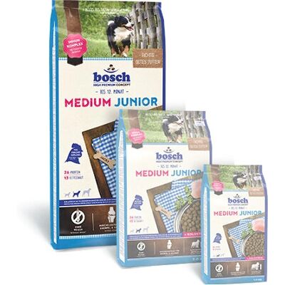Bosch Medium Junior - Karma dla szczeniąt średniej wielkości Bosch Medium Junior - Karma dla szczeniąt średniej wielkości