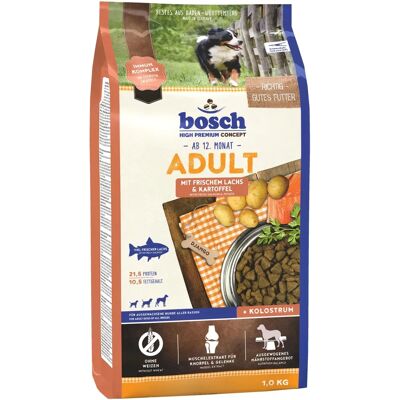 Bosch Adult Lachs & Kartoffel Hundefutter - 1 kg Bosch Adult Lachs & Kartoffel Hundefutter - 1 kg