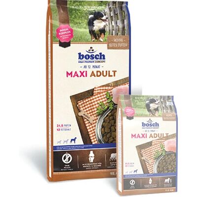 Bosch Maxi Adult - Mâncare uscată pentru câini - 3 kg Bosch Maxi Adult - Mâncare uscată pentru câini - 3 kg