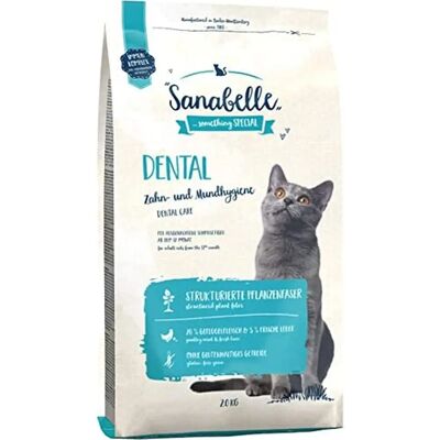 Sanabelle Dental - Croquettes pour chats 2kg - Soin dentaire - Publicité Sanabelle Dental - Croquettes pour chats 2kg - Soin dentaire - Publicité