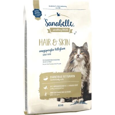 Sanabelle Modell Hud & Päls - Torrfoder för Katter Sanabelle Modell Hud & Päls - Torrfoder för Katter