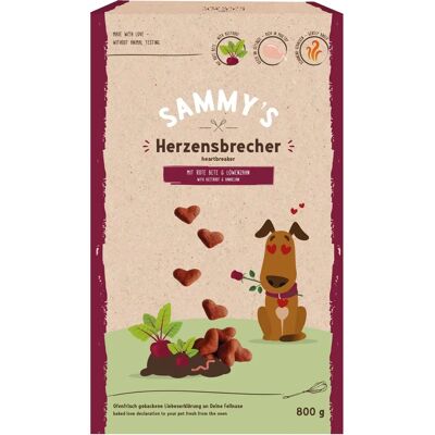 Bosch Sammy's Herzensbrecher - Kutya jutalom - Szív alakú csirkeformájú snack Bosch Sammy's Herzensbrecher - Kutya jutalom - Szív alakú csirkeformájú snack