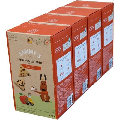Bosch Sammy's hundgodis - Fruktstavar för vuxna 4x800g Bosch Sammy's hundgodis - Fruktstavar för vuxna 4x800g