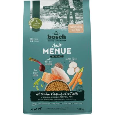 Bosch - HPC - Lachs Nordsee - Forelle - Trockenfutter für Hunde Bosch - HPC - Lachs Nordsee - Forelle - Trockenfutter für Hunde