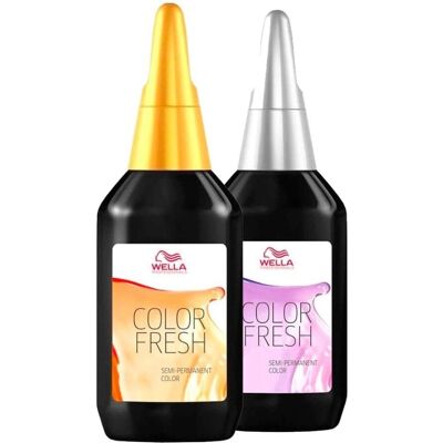 Wella Professionals Blond Foncé Doré Cuivré - Color Fresh - Publicité Wella Professionals Blond Foncé Doré Cuivré - Color Fresh - Publicité
