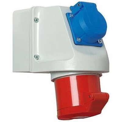 Walther Werke Walther 134 Mini-Kombination CEE 5x32A 1xSchuko 16A - Prise électrique Walther Werke Walther 134 Mini-Kombination CEE 5x32A 1xSchuko 16A - Prise électrique