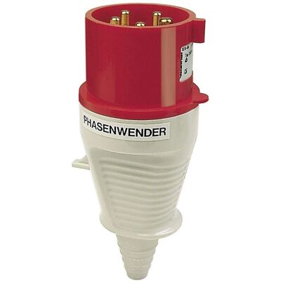 Walther Werke 230 PH Phasenwender 32A 5P 400V - Netzstecker Walther Werke 230 PH Phasenwender 32A 5P 400V - Netzstecker