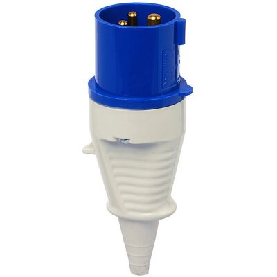 Walther-Werke 260306 Elektrisk stikkontakt - 3P, Blå Walther-Werke 260306 Elektrisk stikkontakt - 3P, Blå