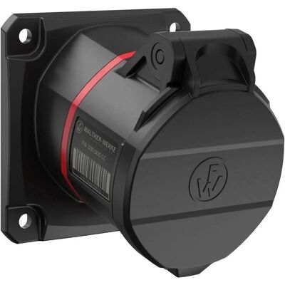 Walther Werke FW510506CC - Enchufe CEE inclinado - 16A, 5P, 400V Walther Werke FW510506CC - Enchufe CEE inclinado - 16A, 5P, 400V