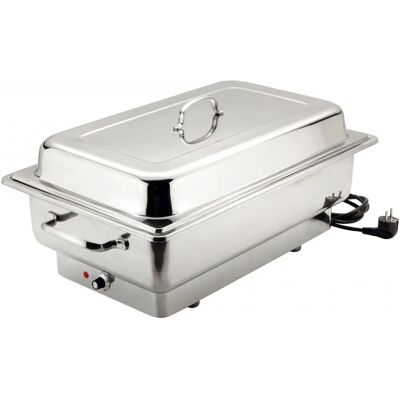 Bartscher 1000 E GN 1/1 Chafing Dish - Électrique, 8 Niveaux, 62.3x28.7x35.6cm - Publicité Bartscher 1000 E GN 1/1 Chafing Dish - Électrique, 8 Niveaux, 62.3x28.7x35.6cm - Publicité