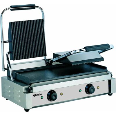 Bartscher A150673 Doppel Kontaktgrill - Elektrisch, Gusseisen emailliert Bartscher A150673 Doppel Kontaktgrill - Elektrisch, Gusseisen emailliert
