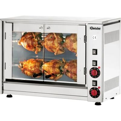 Bartscher P6 Grill - Rôtissoire pour 6 poulets - Publicité Bartscher P6 Grill - Rôtissoire pour 6 poulets - Publicité