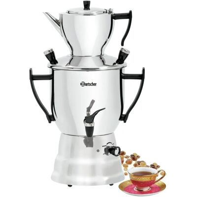 Distributore d'acqua elettrico Bartscher - Argento - 3L Distributore d'acqua elettrico Bartscher - Argento - 3L